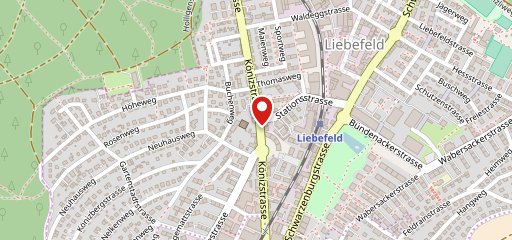 Restaurant Wander Bern sulla mappa