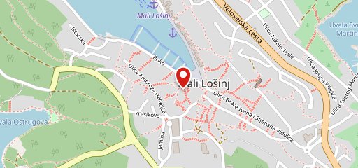 Konoba Bukaleta Mali Losinj sur la carte