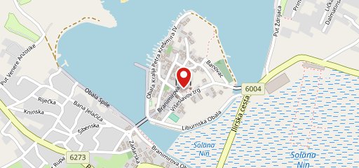 Konoba Kampanel Nin sulla mappa
