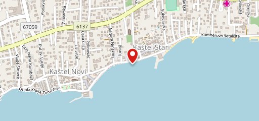 Konoba Kastilac sulla mappa