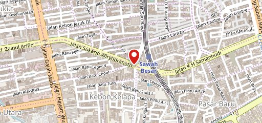 Kopi Selingan on map