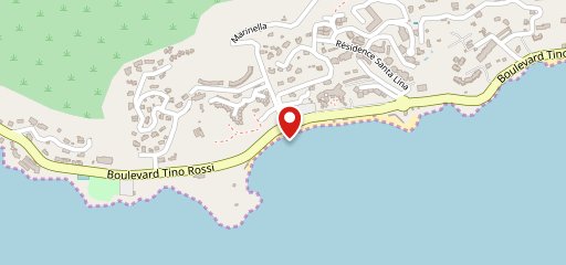 Kos Beach Club Ajaccio sur la carte