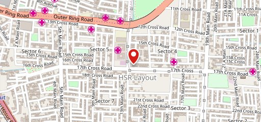 Kota Kachori - HSR Layout on map