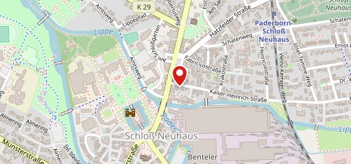 KOYA Schloß Neuhaus sur la carte