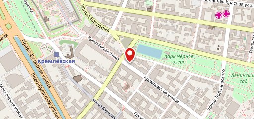 Kafe Na Kremlevskoy sur la carte