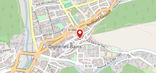 Restaurant KRIS - Digne-les-Bains - sur la carte