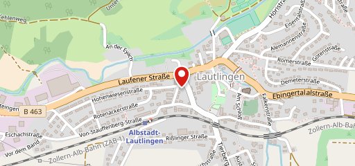 Krone Lautlingen sur la carte