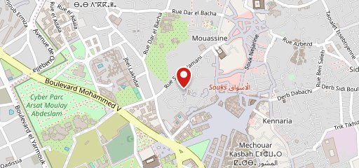 Ksar Essaoussan sur la carte