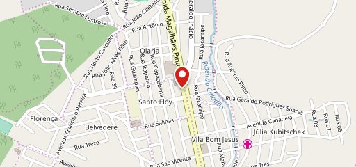 Kuka's Pizzaria Fabriciano no mapa