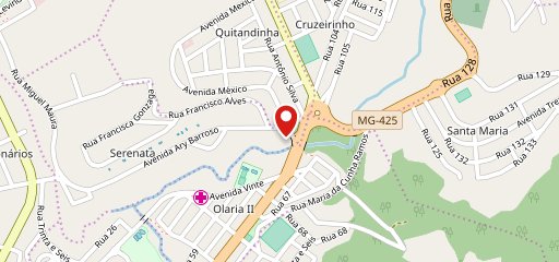 Kukas Pizzaria no mapa