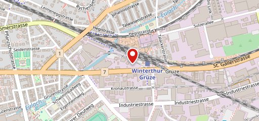 Küng Coffee Roastery Zurich sulla mappa