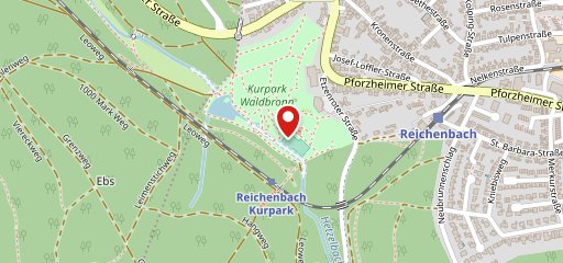 Kurpark Pavillon Waldbronn sur la carte