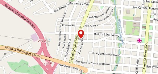 Kiga Sushi - Botucatu no mapa