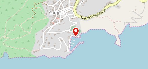 Auberge du pêcheur / Agula Marina sur la carte