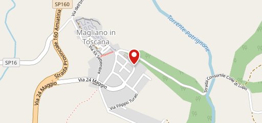L' angolo del Pici Magliano in Toscana sulla mappa
