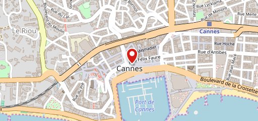 L' Atelier Artisan Crepier - Cannes sur la carte