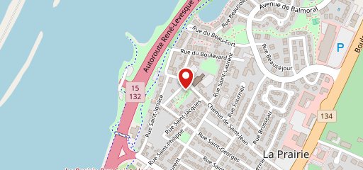 L' Auberge du QG sur la carte