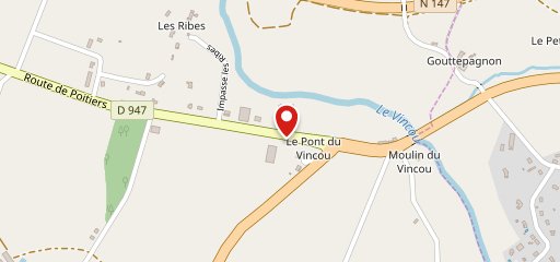 Auberge du Vincou sur la carte