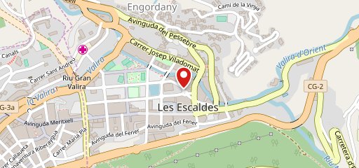 L'Enoteca Andorra sur la carte