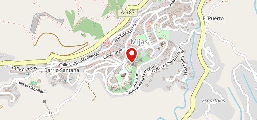 Restaurante La Alcazaba De Mijas en el mapa