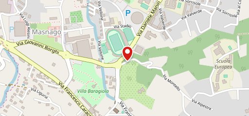 La Baita Dello Stadio sur la carte