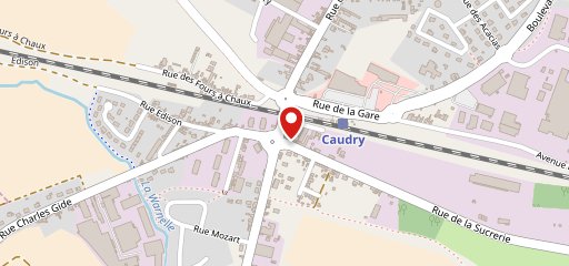 La Bascule Caudry sur la carte