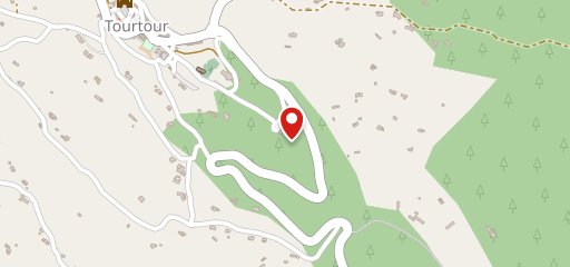 la bastide de tourtour sur la carte