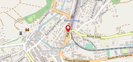 La Bella Ciao - Porrentruy sur la carte