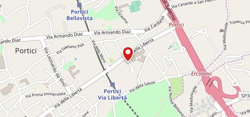 Pizzeria La Bella Portici sur la carte