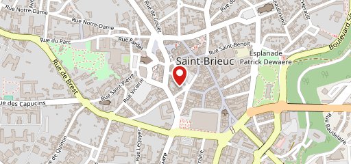 Crêperie La Belle Équipe Saint-Brieuc sur la carte