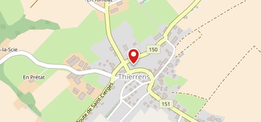 La Bergerie Thierrens sur la carte