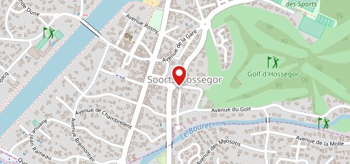 La Boca Hossegor sur la carte