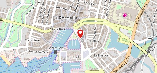 La Boca La Rochelle sur la carte