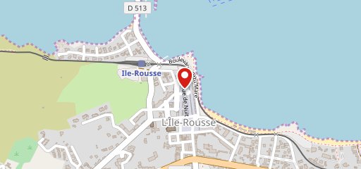 La Bodega Île-Rousse sur la carte