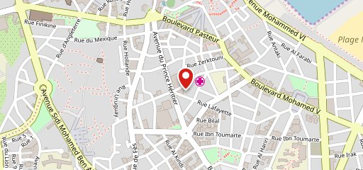 La Bodega de Tanger sur la carte