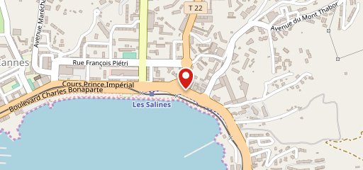 La Boite à Pizza Ajaccio sur la carte