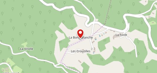 La Borie Blanche sur la carte