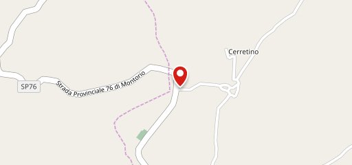 Ristorante La Botte Sorano sulla mappa
