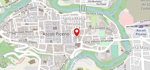 Ristorante Griglieria - Mangiafuoco Ascoli Piceno sulla mappa