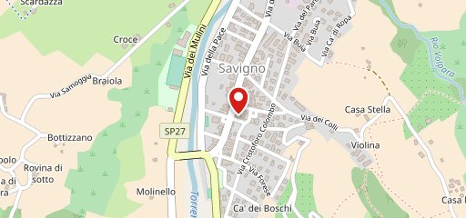 La bottega del macellaio sulla mappa