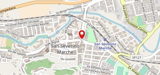 La Bottega delle Cialde San Severino Marche sulla mappa