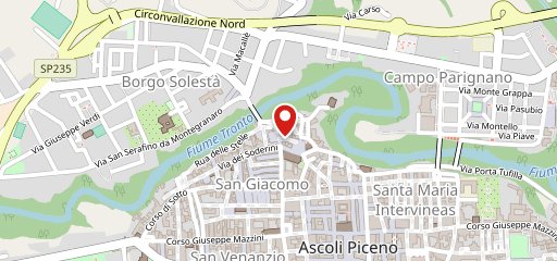 La Bottega dell'Oliva Ascolana sulla mappa