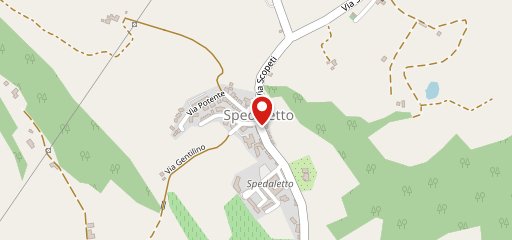 La Bottega di Spedaletto sur la carte