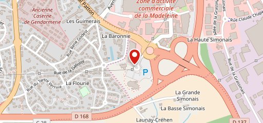 La Boucherie sur la carte