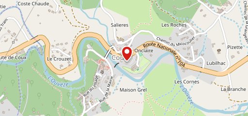 La Boulangerie Coux sur la carte