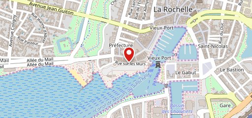 La Boussole La Rochelle sur la carte