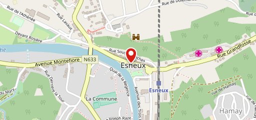 LaBox Esneux sur la carte