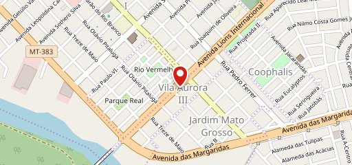 La Brasa Burger no mapa