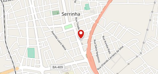 La Brasa Serrinha no mapa