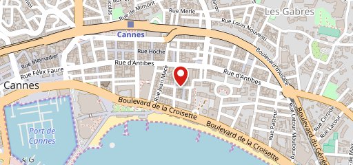 La Brasserie Cannes sur la carte